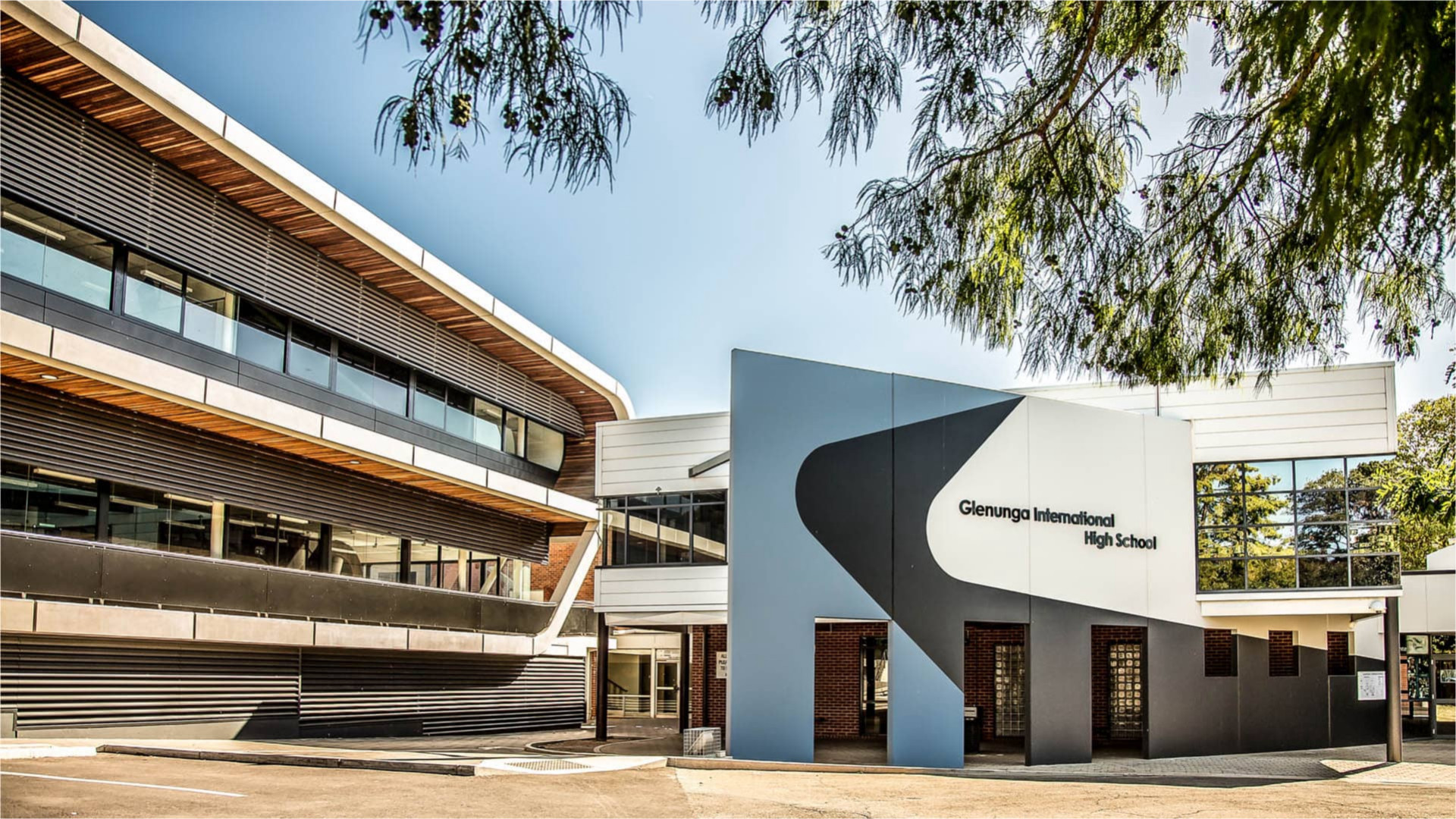 Glenunga international high school gihs front entrance key promo photo